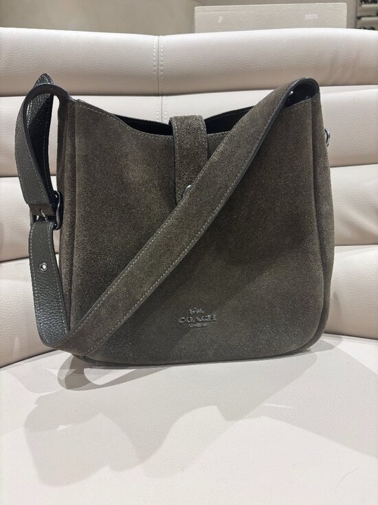 Coach Handbags - Coach Olive green Hadley Convertible Crossbody Bag